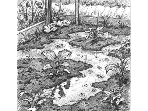 Станция биологической очистки при высоком УГВ и глинистых грунтах